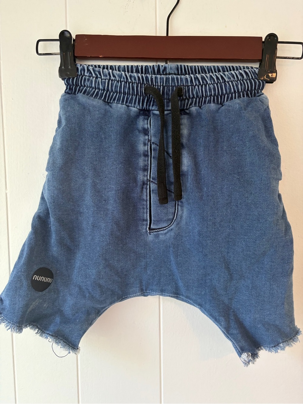 Nununu denim shorts 2-3 harem style